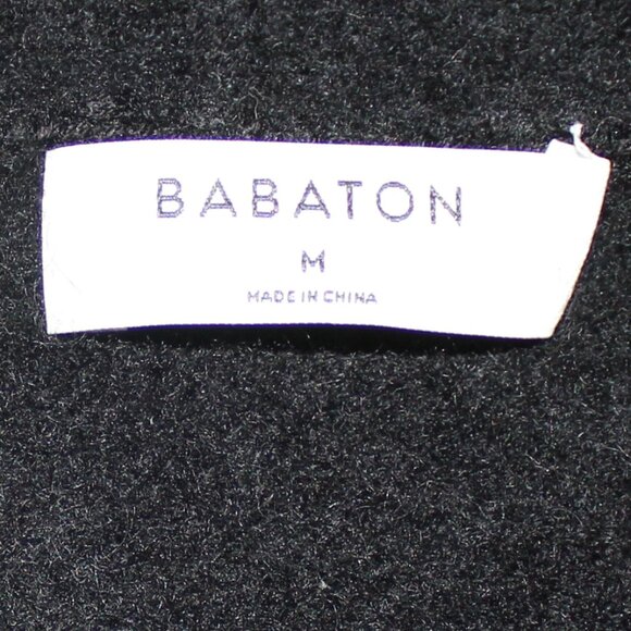 Aritzia Babaton  Brushed 100%Cashmere Relaxed  a mockneck Tank top size Medium - Picture 7 of 9